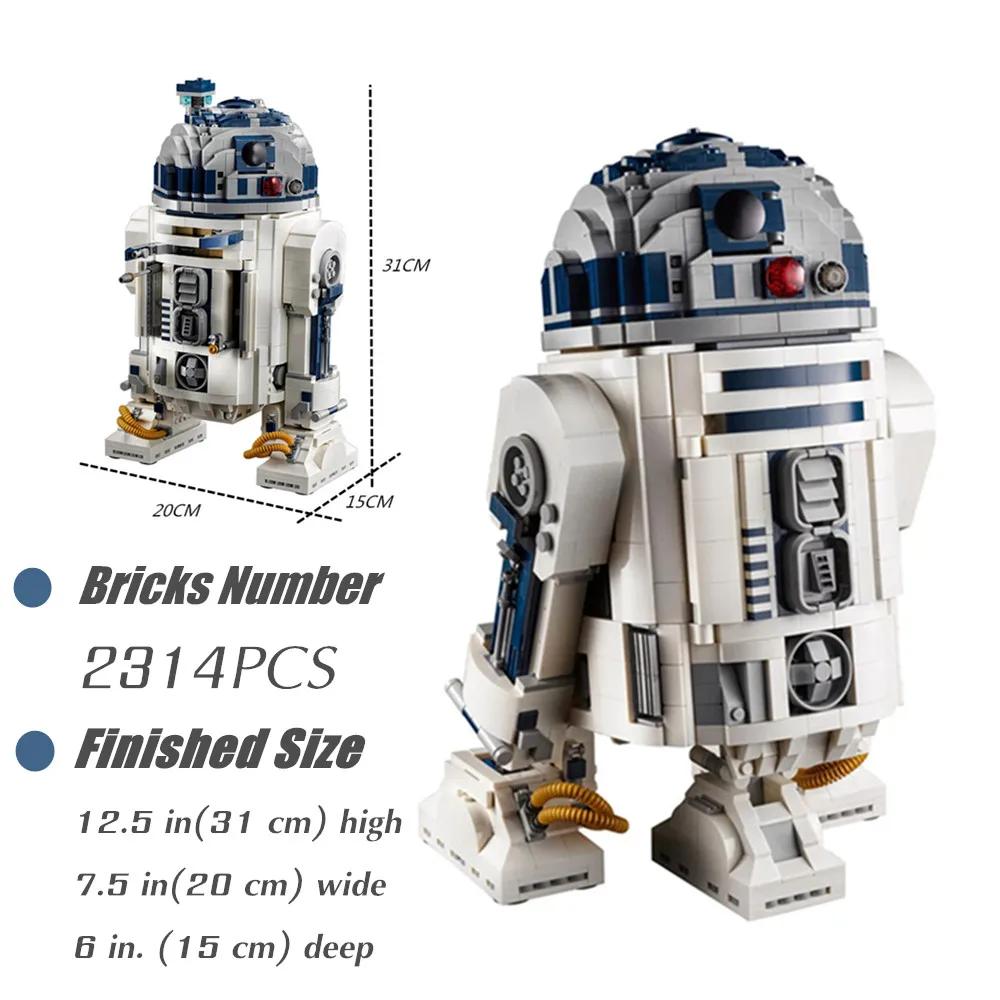 κ   R2D2  R2-D2 ǱԾ   긯, ƿ  ũ , ̿ 峭, 75308 ǰ, 2314 